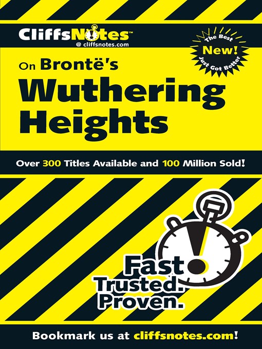Title details for CliffsNotes on Bronte's Wuthering Heights by Richard P Wasowski - Available